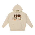 1-800 GASLINE Heavyweight Hoodie — Apricot Tan