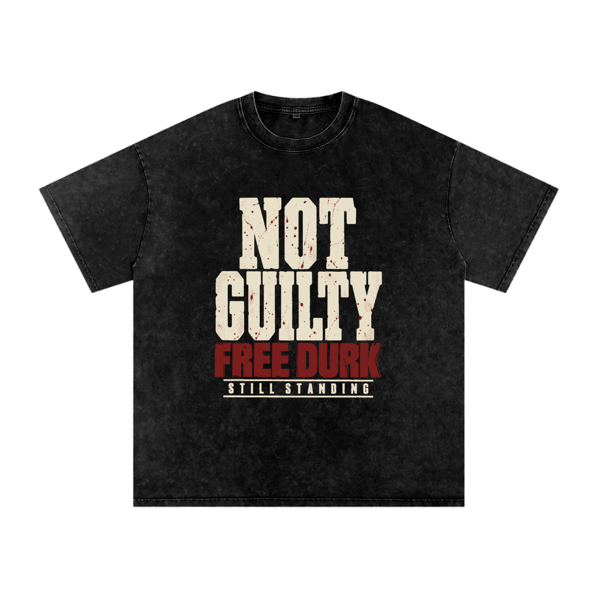 GASLINE Still Standing — Snow Washed Tee